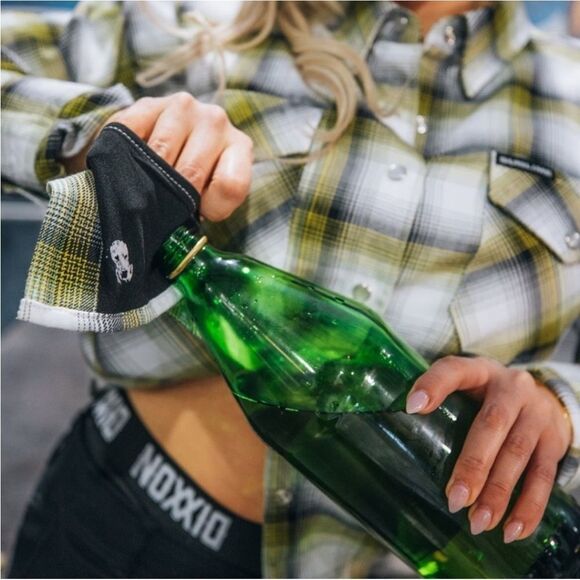 Dixxon Sublime 40Oz To Freedom Pearl Snap Multicolor Plaid Button Closure Shirt - Picture 4 of 14